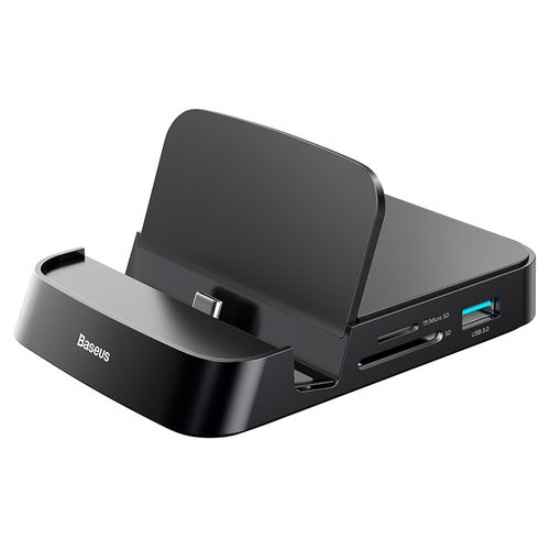 Baseus Mate (7-in-1) USB Type-C Hub Adapter / Docking Station / Desk Stand for Phone / Tablet